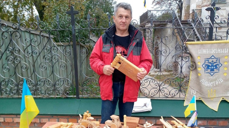 ВІДКРИЛАСЬ ВИСТАВКА РОБІТ СЕРГІЯ СВЯТНОГО - МАЙСТРА НАРОДНОГО МИСТЕЦТВА, РІЗЬБЯРА ПО ДЕРЕВУ