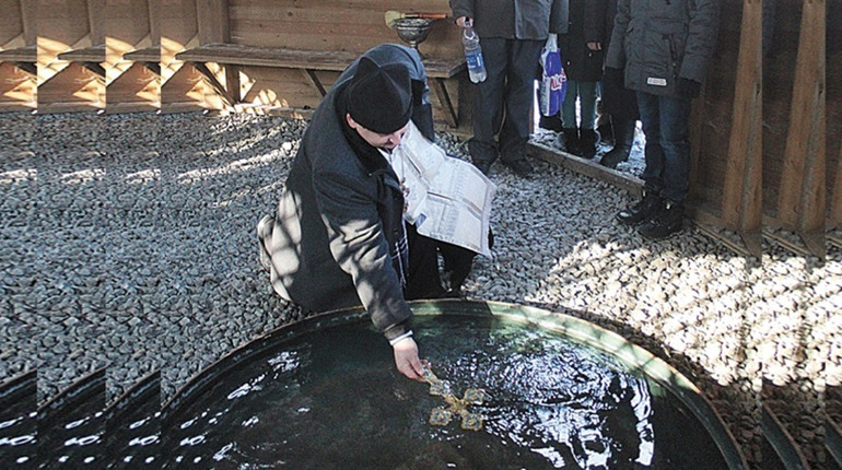 Водохреще у Городку. Що заплановано і о котрій відбудеться освячення води в купальні