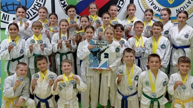 Команда переяславського спортивного клубу "Акула" виборола Кубок Київщини з Таеквон-до