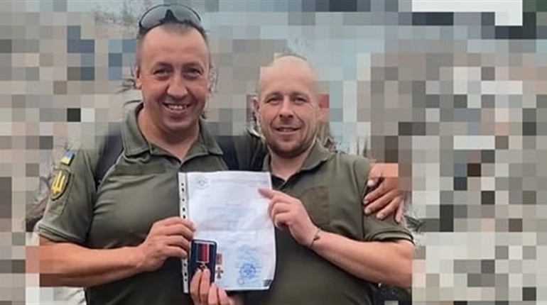 Військовий з Гадяччини отримав нагороду Хреста «Честь і Слава»