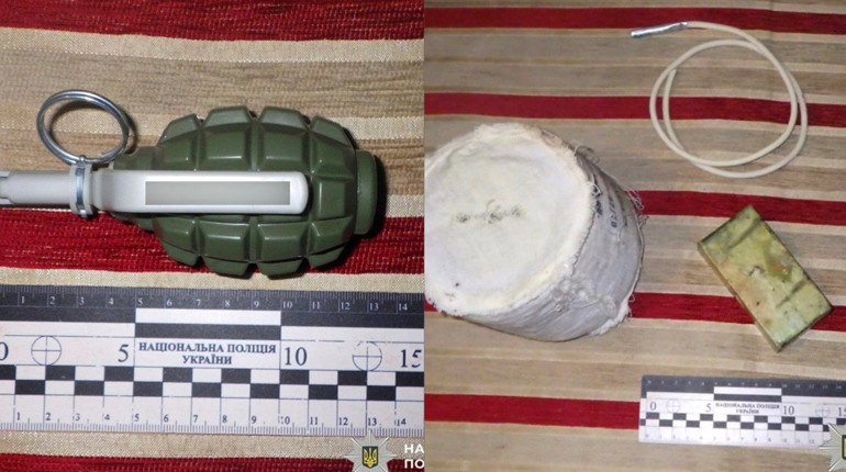 На Сарненщині чоловік напідпитку погрожував родині гранатою