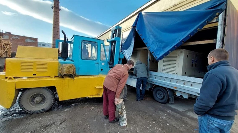 "Дрогобичтеплоенерго" отримало генератор на випадок перебоїв зі світлом