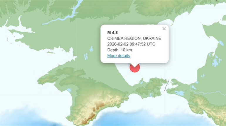 Землетрус в Азовському морі: поштовхи відчули в Криму, Маріуполі та Запоріжжі