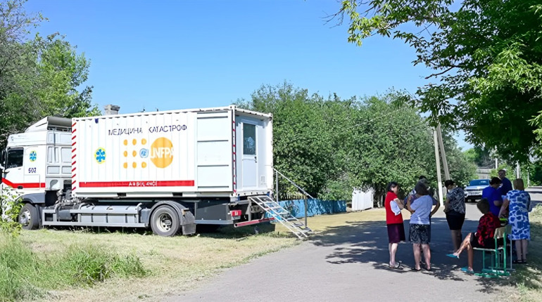 Медичний десант. У Лозівській громаді працюють виїзні багатопрофільні бригади медиків