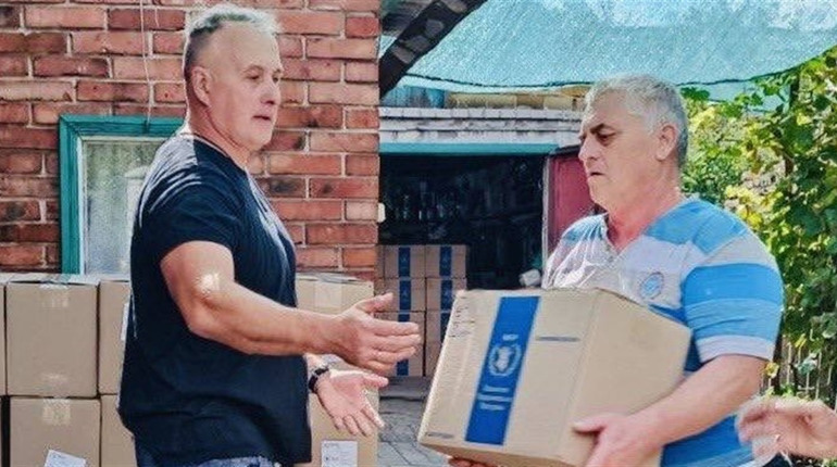 У Покровську триває видача гуманітарної допомоги. Ще понад 1200 мешканців отримали допомогу