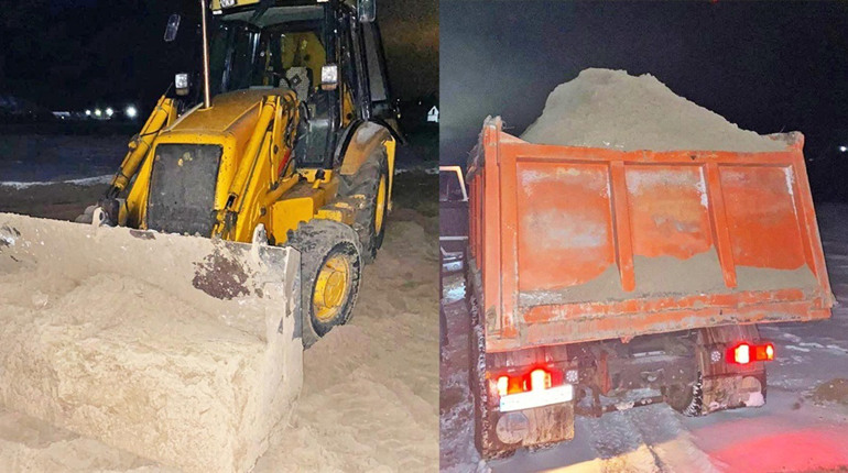 У селі Сопачів СБУ викрила незаконне видобування піску