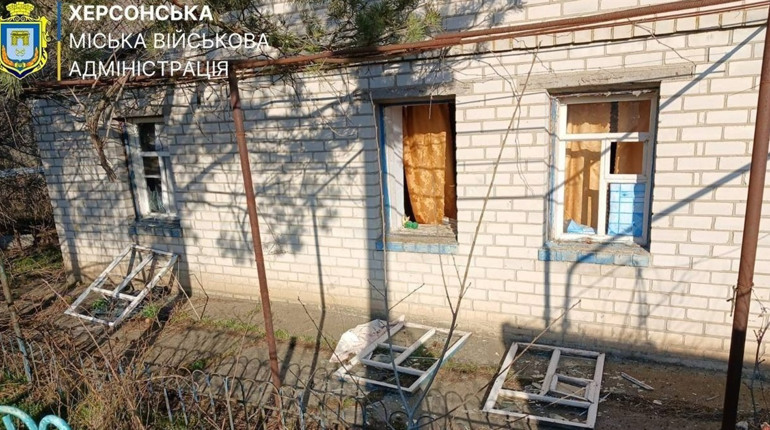 На Херсонщині армія рф завдала ударів по житлових кварталах та соціальній інфраструктурі