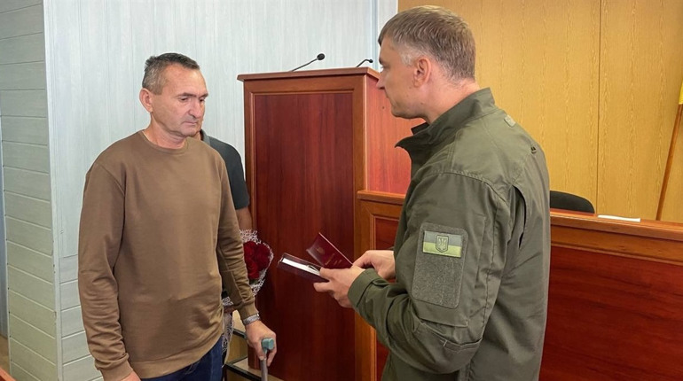 Захисникам із Сарненського району присвоїли нагороди за мужність і військову службу