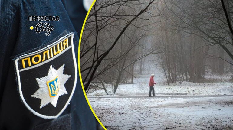 На Переяславщині чоловік із провалами пам'яті пішов із дому в ліс, його знайшли за дві години