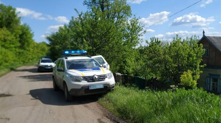 У Нижній Дуванці, що на Сватівщині, затримали чоловіка, який погрожував поліцейському сокирою
