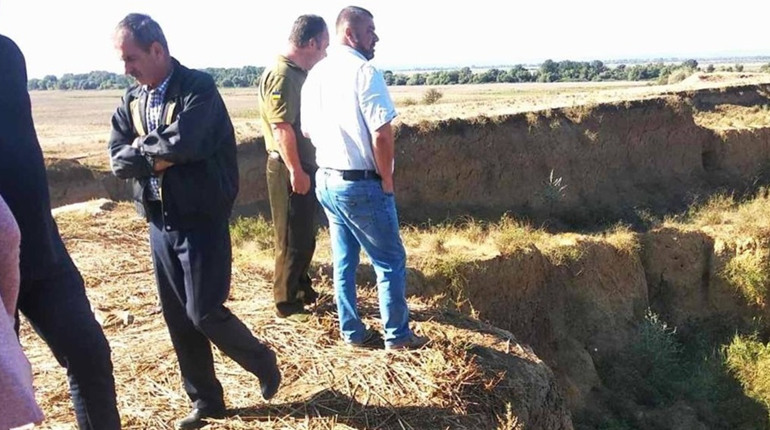 Між Яськами та Біляївкою неподалік ферми у старий кар'єр хтось постійно скидає трупи тварин
