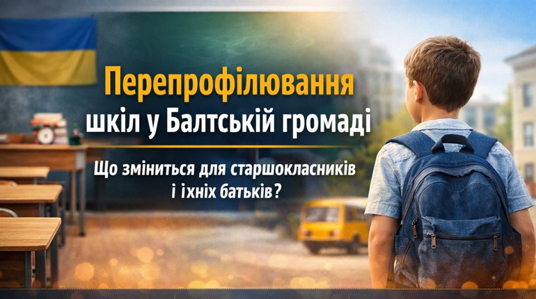 Перепрофілювання шкіл у Балті: рік на роздуми перед важливими змінами