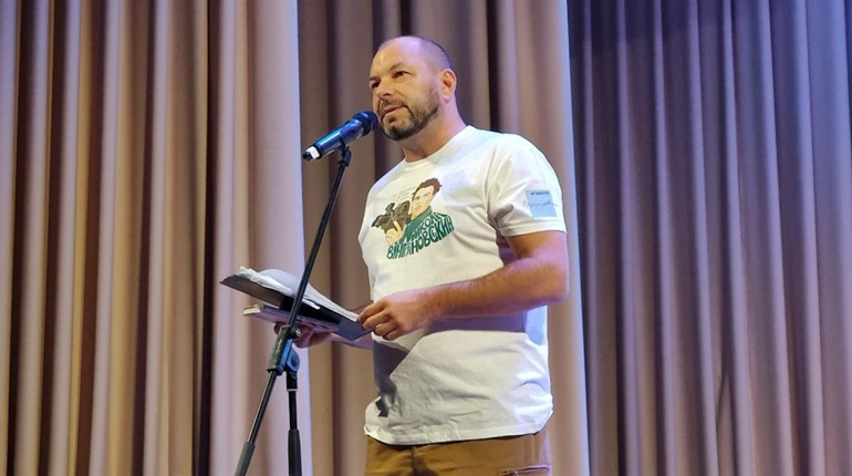 «Ми воюємо за себе, а значить — за свою культуру»: Дмитро Лазуткін на фестивалі у Первомайську