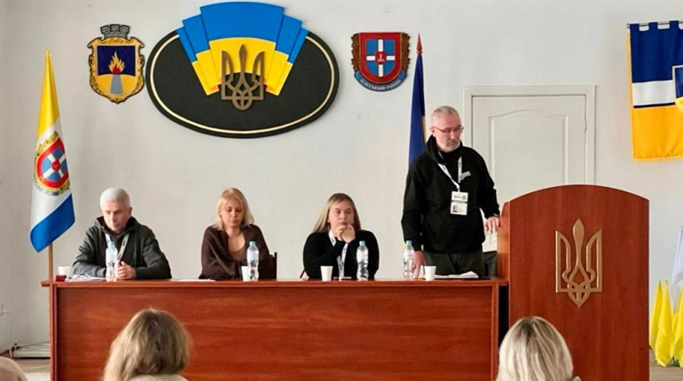 У Теплодарі працювала мобільна група "Ветеранс ХАБ Одеса": допомога ветеранам і родинам захисників