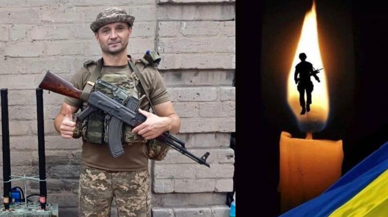 На фронті загинув доброволець родом з Тростянця Роман Соляник