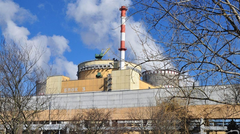 Вночі на Рівненській АЕС енергоблок №3 несподівано відключився від енергомережі