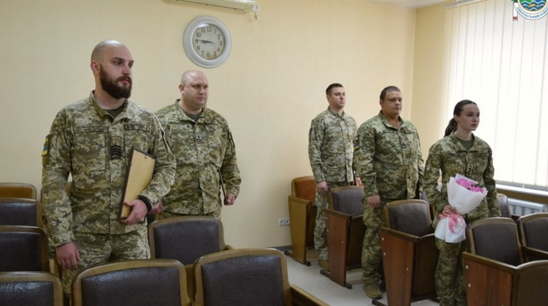 Ізмаїльських прикордонників нагородили грамотами Ізмаїльської РВА