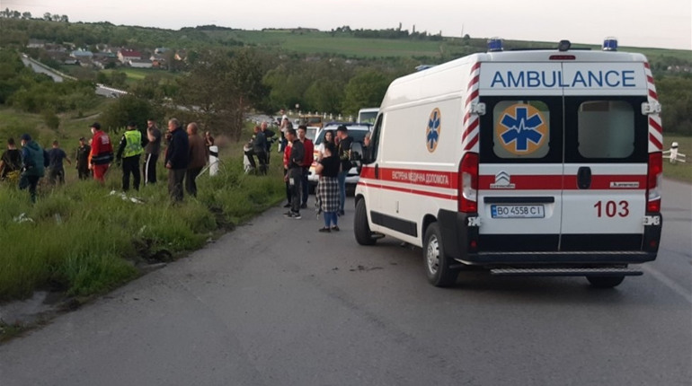 За день на Чортківщині сталося дві ДТП