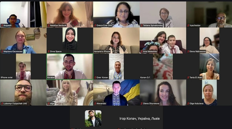 Громадські Шевченківські читання в ОАЕ вперше відбулися онлайн та об’єднали українців з різних країн