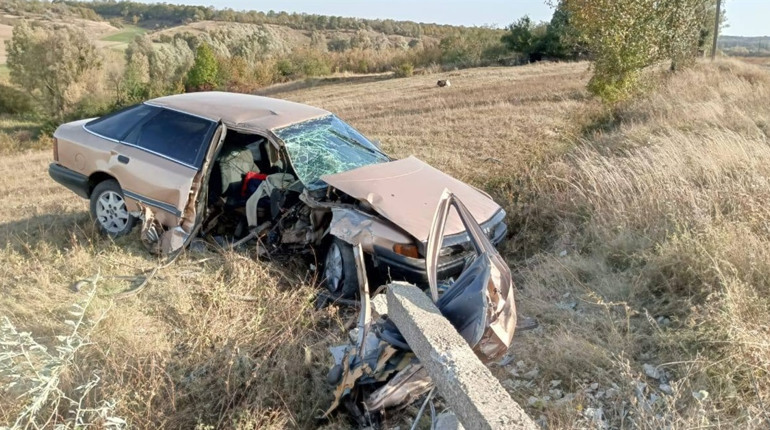 П’яний водій зніс електроопору на Звенигородщині