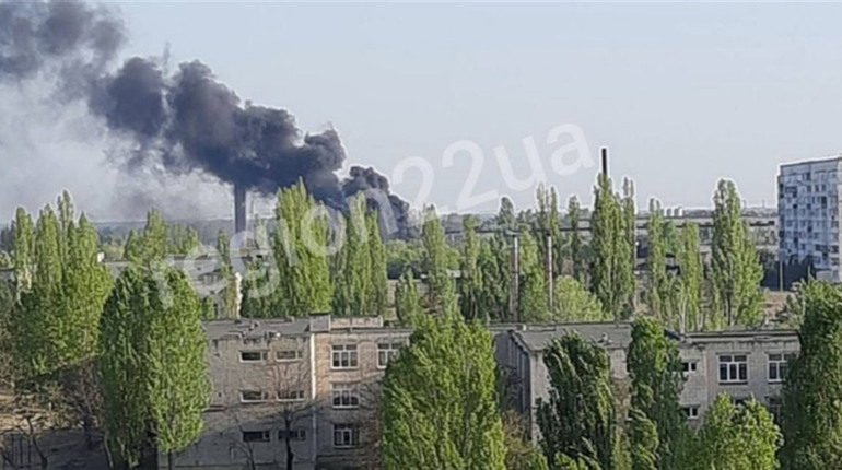 У Новій Каховці був приліт в районі заводу силікатної цегли