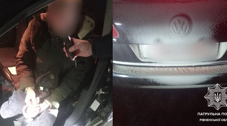 Нетверезий за кермом: на Рокитнівщині оштафували 36-річного чоловіка