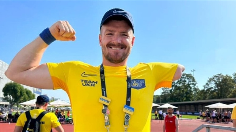 Черкаський ветеран виборов першу медаль для України на Invictus Games