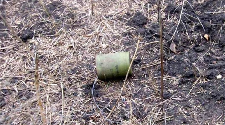 У Містках Сватівського району місцевий мешканець знайшов міну «Відьма»