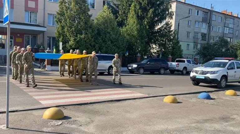 День прапора: як відзначили у Зарічному?