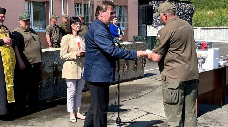 У Вараші відзначили річницю створення військової частини Нацгвардії України
