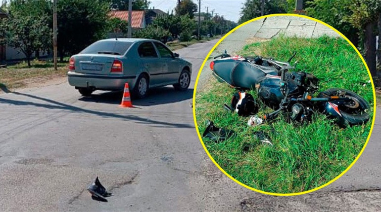 Аварія в Берестині: мотоцикліст отримав травми, водійці інкримінують порушення ПДР