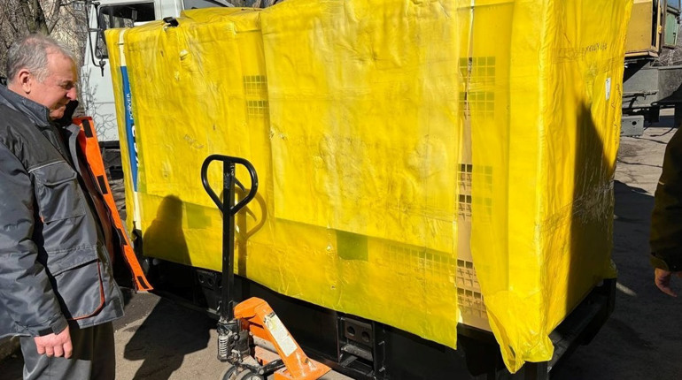 Новий генератор для лікарні: медзаклад отримав допомогу від партнерів з Німеччини