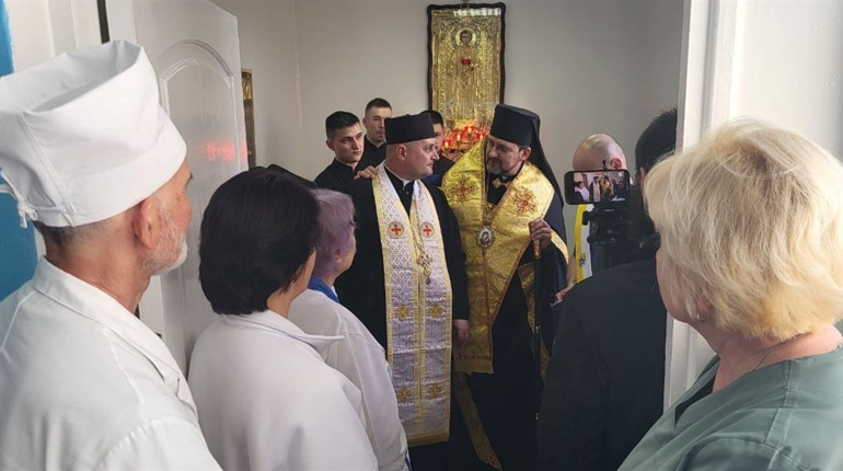 Каплицю Святого Пантелеймона відкрито в Южноукраїнській міській лікарні