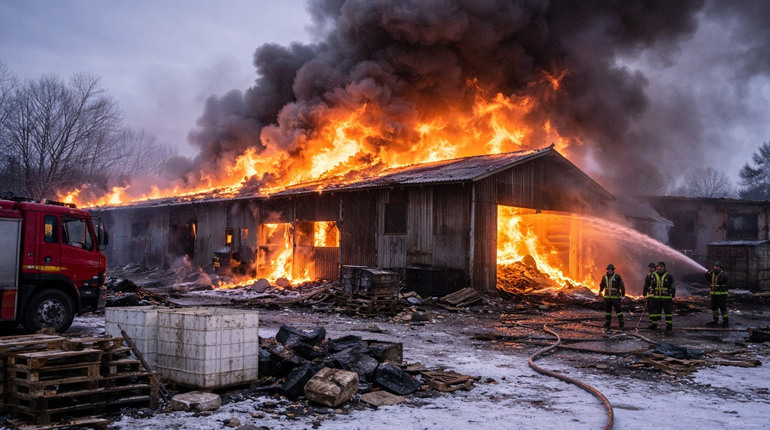 Обстріли Чернігівщини: дев’ять населених пунктів під ударом, у Прилуцькому районі пожежа