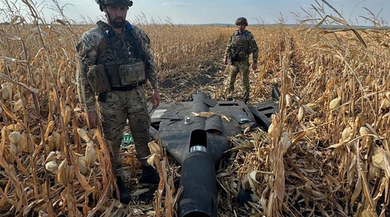 На Сумщині вибухотехніки знищили ворожий «Шахед», що за розмірами більший за людину