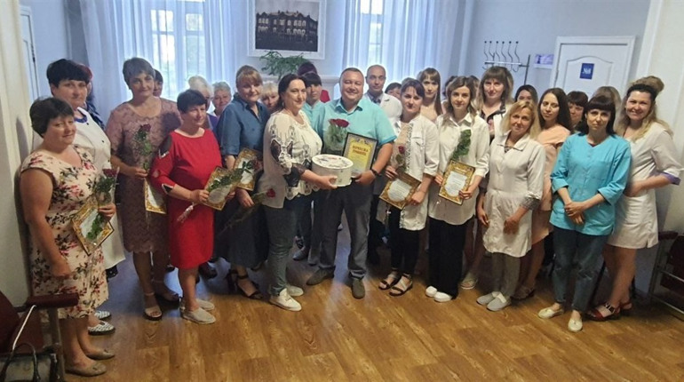 Головний лікар Білопільської первинки Костянтин Рожин вітає колег із Днем медика!
