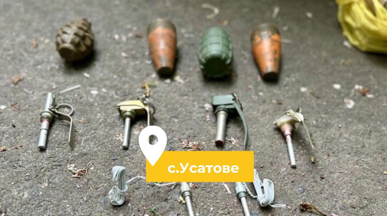 Жителя Одеської області затримали за продаж бойових гранат: у нього вдома виявили арсенал зброї