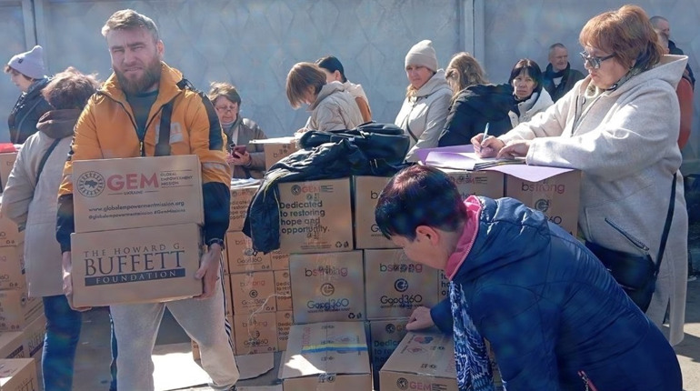 Від іграшок до продуктів: як міжнародні партнери підтримали Петропавлівську громаду в березні