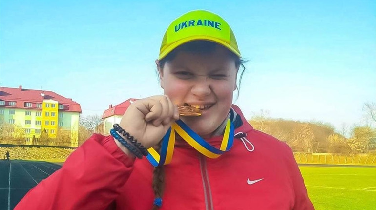 Олимпийская надежда из Торецка: Мария Ларина стала чемпионкой Украины в метании диска 