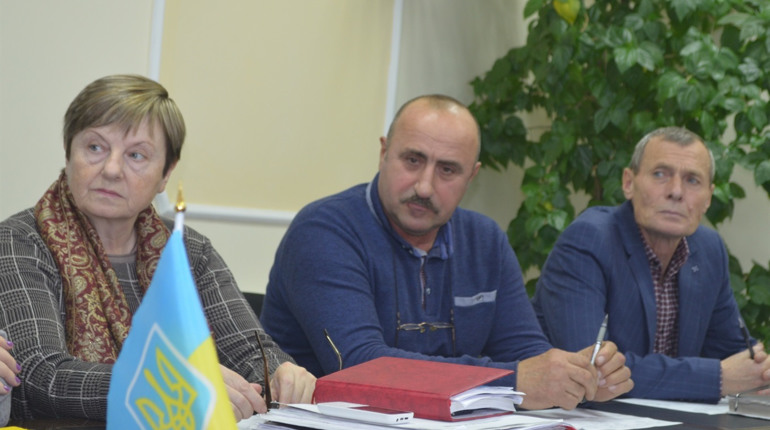 Ексдиректор біляївського ринку Володимир Лисенко очолив КП "Наш дім". Його представили колективу 