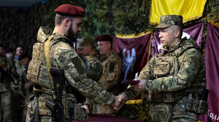 Бійця 95-ї Поліської бригади із Сарненського району відзначили орденом «За мужність»