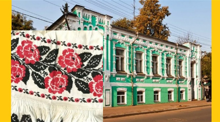 У Ніжинському музеї виставка «Рослини - символи України в народній вишивці». Завітайте!