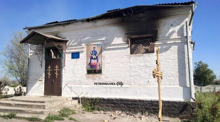 У Слов’янці російські війська зруйнували святиню