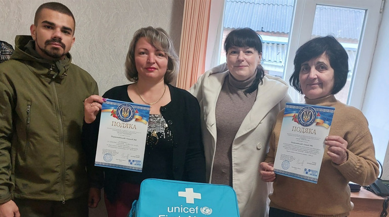 Збір на дрон триває: МООЛМС відвідали заклади освіти із подякою