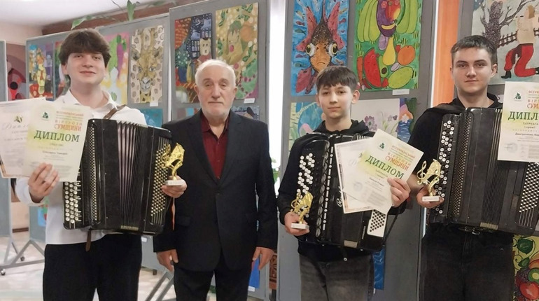 Баяністи з Шостки завоювали Гран-прі та перші місця на престижному конкурсі