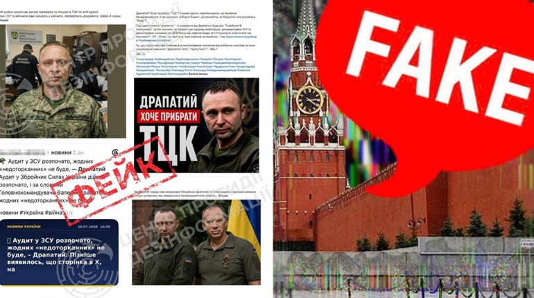 Кампанія з дискредитації Головнокомандувача ЗСУ: росіяни публікують фейки в соцмережах