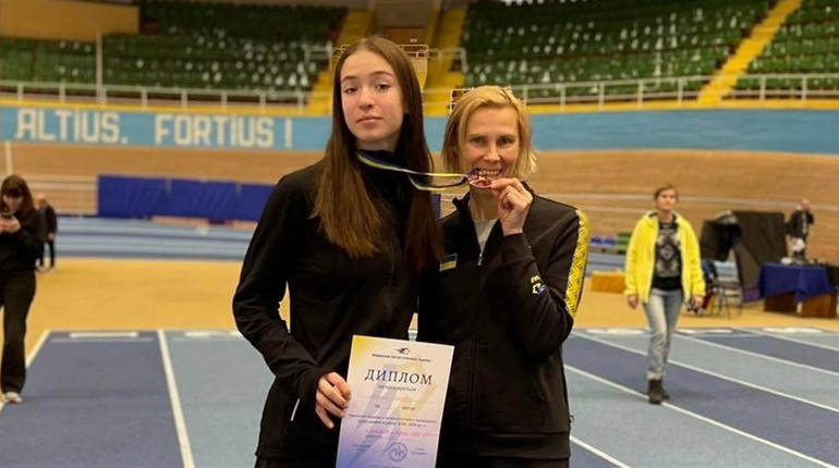 Анастасія Москаленко з Мени – чемпіонка України зі стрибків у висоту