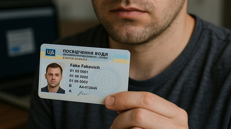 Псевдопосвідчення водія: як в українців виманюють гроші через фейкові «сервіси»
