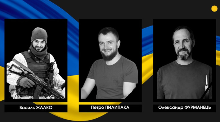 Служили з перших днів повномасштабного вторгнення: на фронті загинули три воїни із Сарненщини