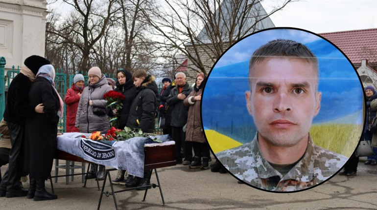 «Мій тато ніколи нічого не боявся»: у Глухові в засвіти провели Героя Руслана Соколова